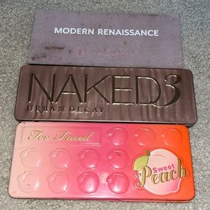 Bundle of 3 Eyeshadow Palettes